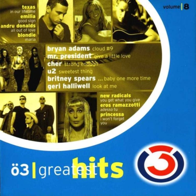 Ö3 Greatest Hits Vol 8 hitparade ch