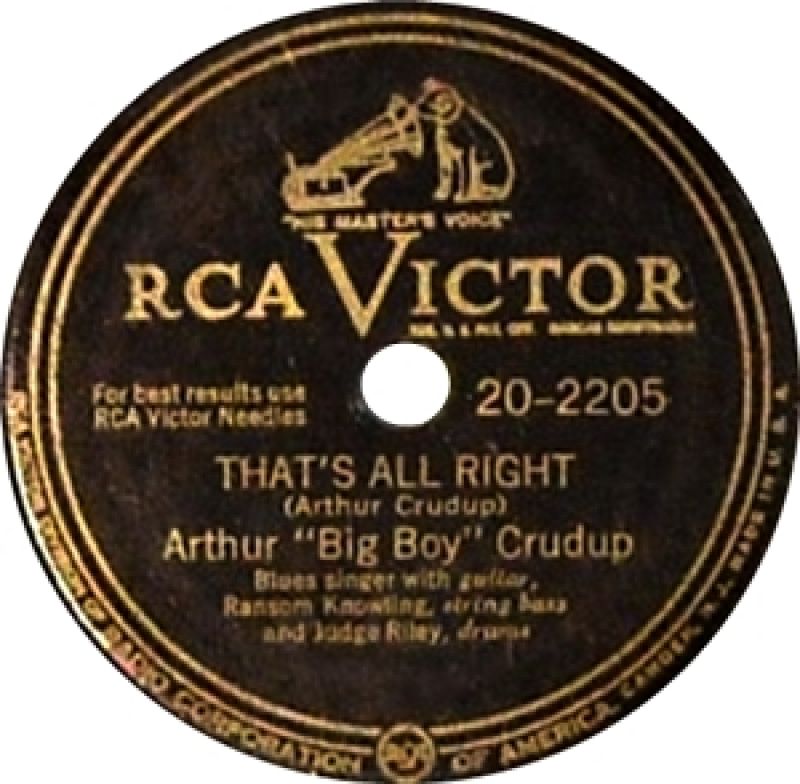 Arthur "Big Boy" Crudup - That's All Right - hitparade.ch