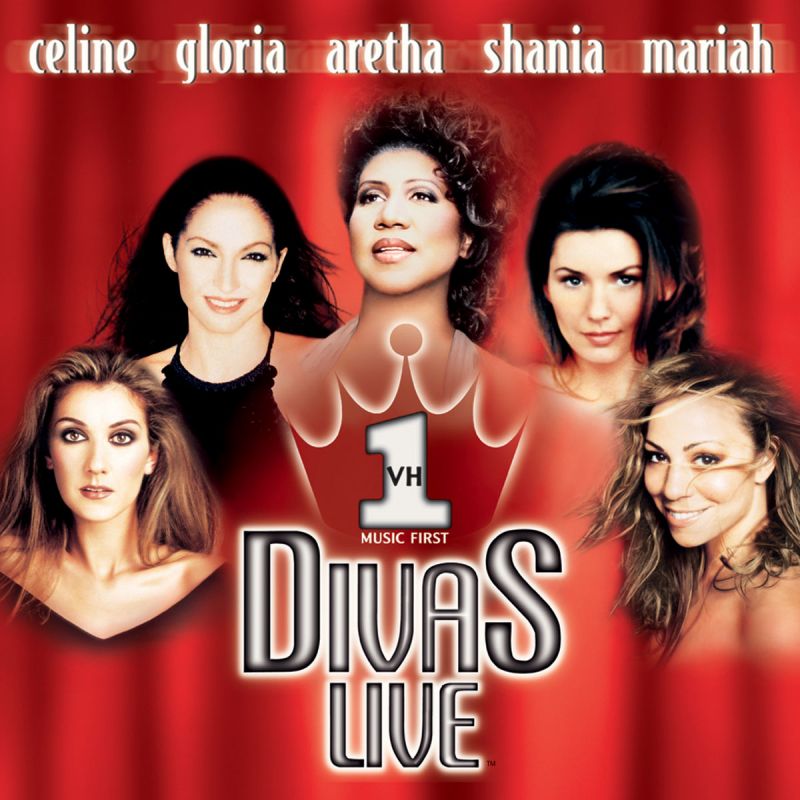 Celine / Gloria / Aretha / Shania / Mariah VH 1 Divas Live hitparade ch