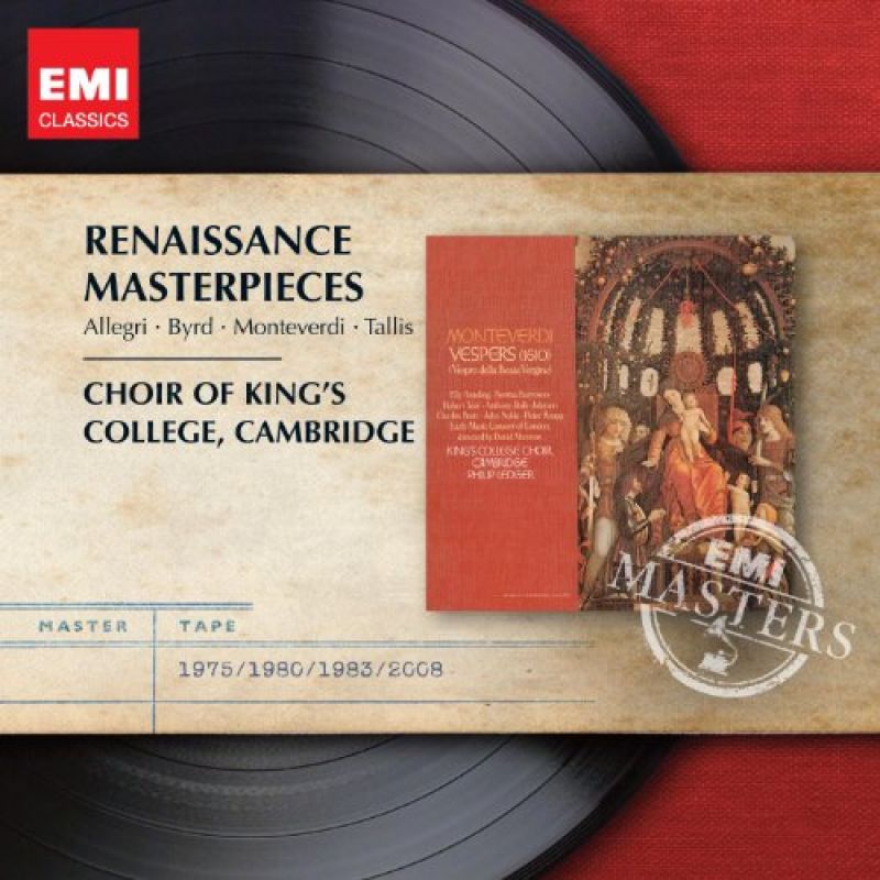 Choir Of King's College, Cambridge - Renaissance Masterpieces ...