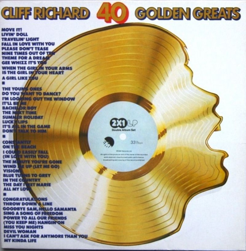 Cliff Richard - 40 Golden Greats - hitparade.ch