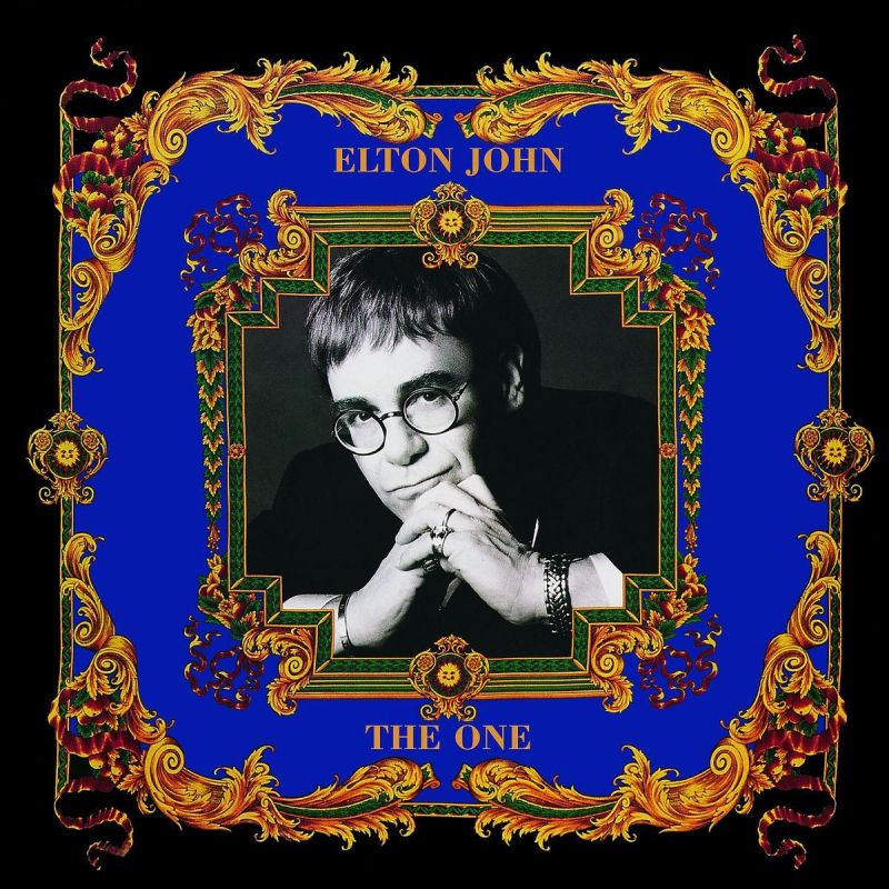 rare CD sleeve ELTON JOHN ONE NIGHT blue eyes NIKITA sacrifice BELIEVE sad  songs