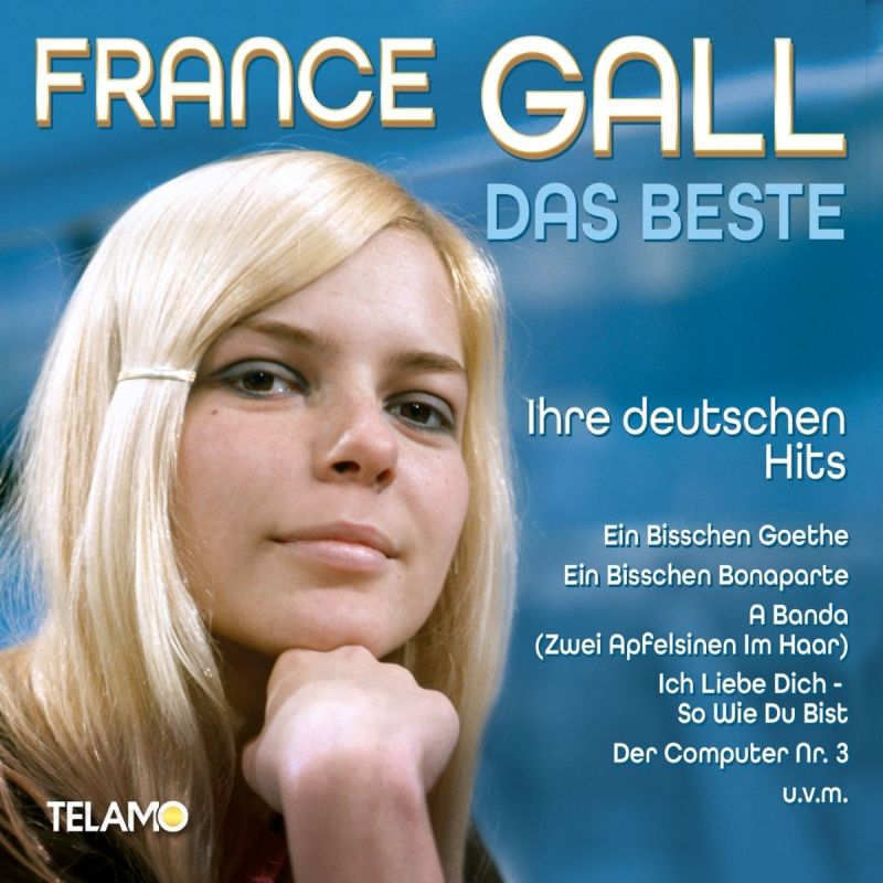 France Gall, französische Pop- und Schlagersängerin, in Deutschand