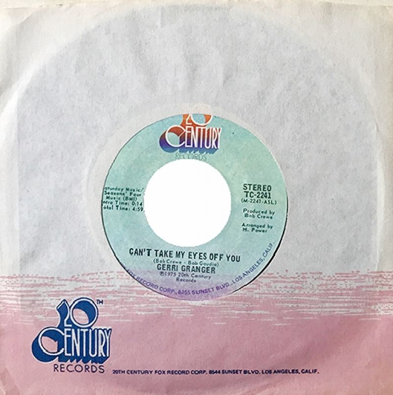 Gerri Granger - Can't Take My Eyes Off You - hitparade.ch