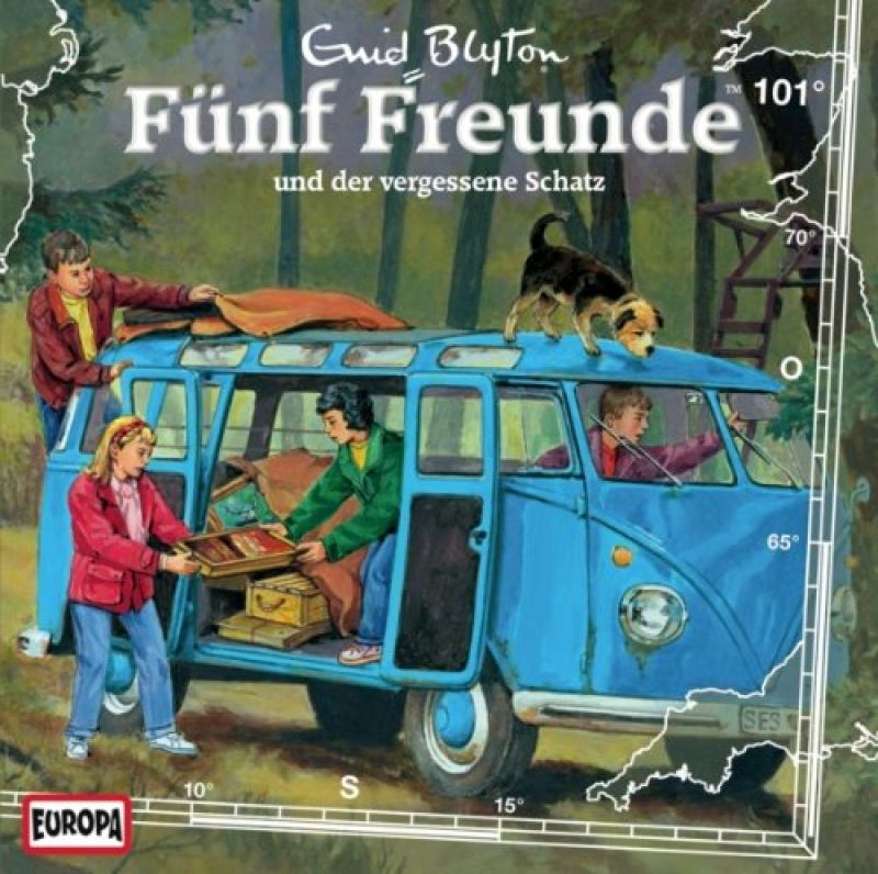 Hörspiel / Fünf Freunde 101. Fünf Freunde und der vergessene Schatz