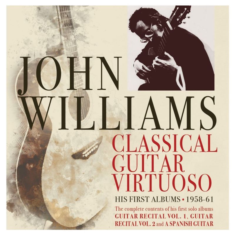 John Williams Classical Guitar Virtuoso Hit First Albums 195861