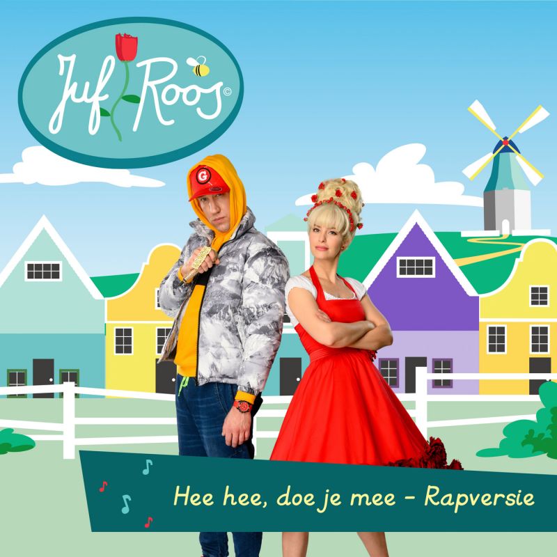 Juf Roos Hee hee doe je mee Rapversie hitparade.ch