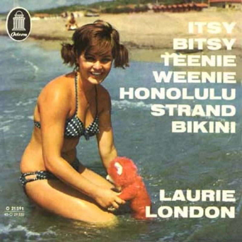 Laurie London Itsy Bitsy Teenie Weenie Honolulu Strand Bikini Hitparade Ch