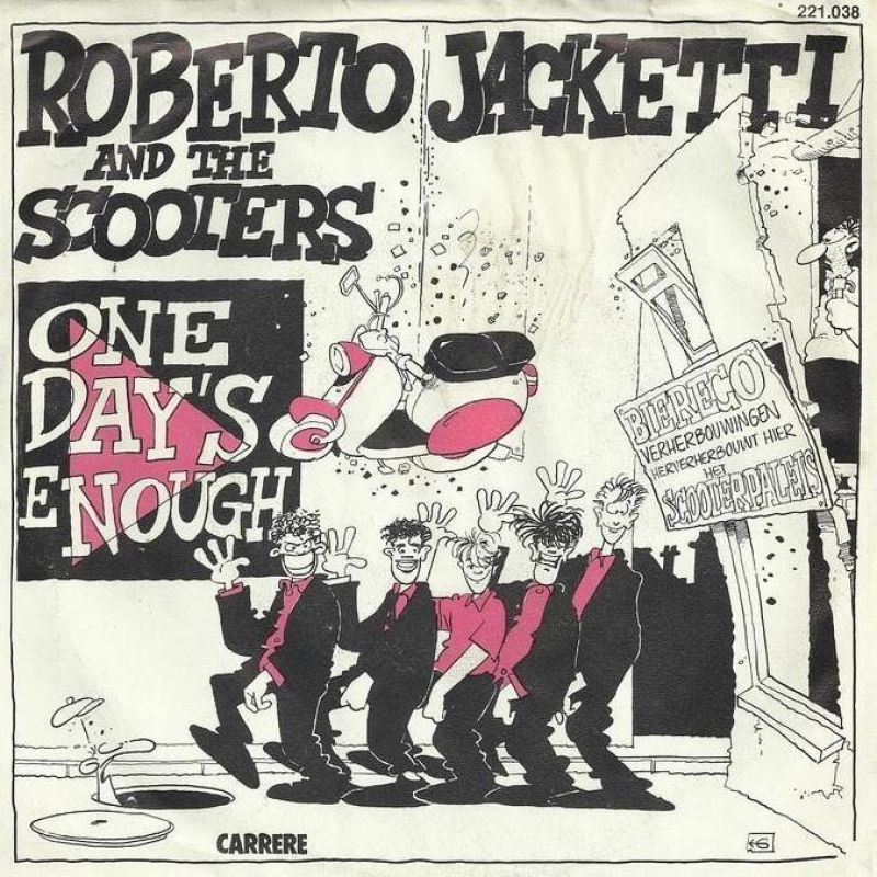 Roberto Jacketti \u0026 The Scooters - One Day's Enough - hitparade.ch