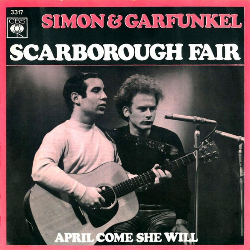 Song: Scarborough Fair / Canticle written by Paul Simon, Art Garfunkel