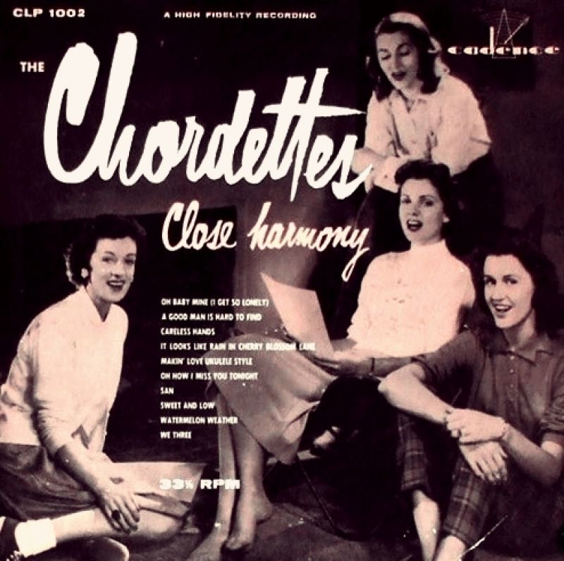 The Chordettes - Close Harmony - hitparade.ch