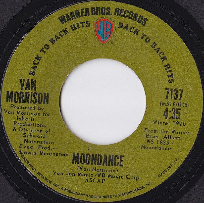 Van Morrison - Moondance - Hitparade.ch