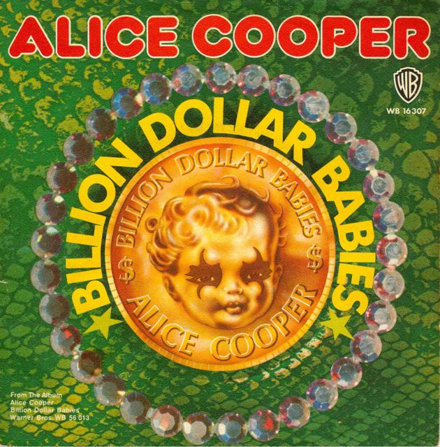 ALICE COOPER☆Billion Dollar Babies UK W. - 洋楽