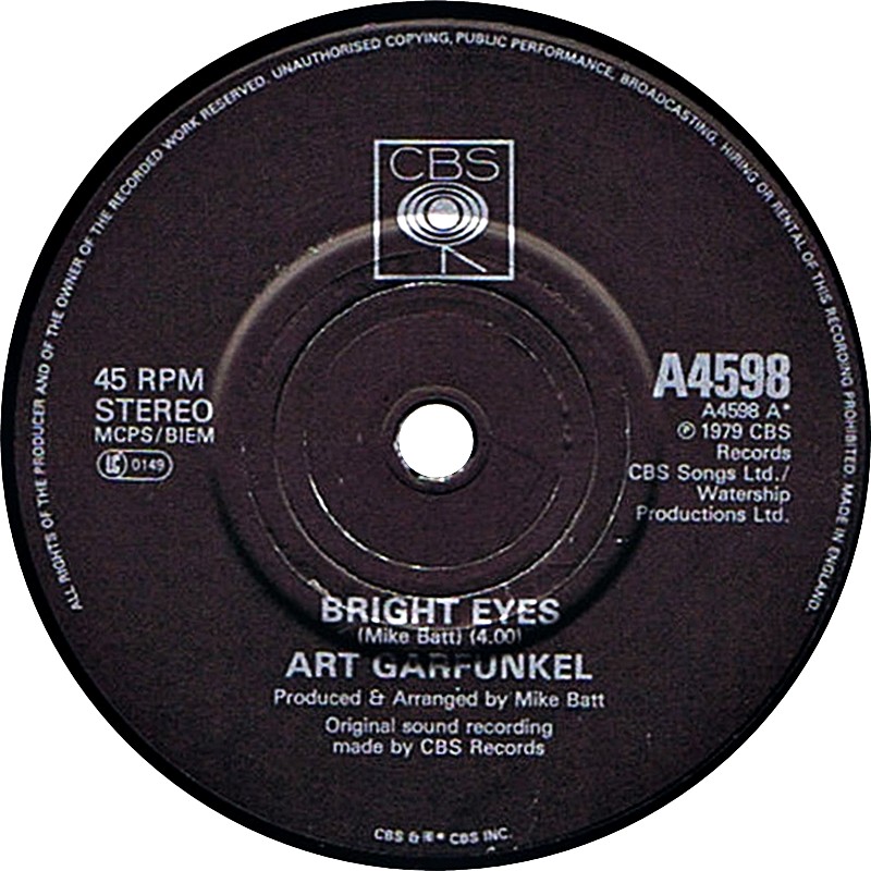 Art Garfunkel - Bright Eyes - dutchcharts.nl