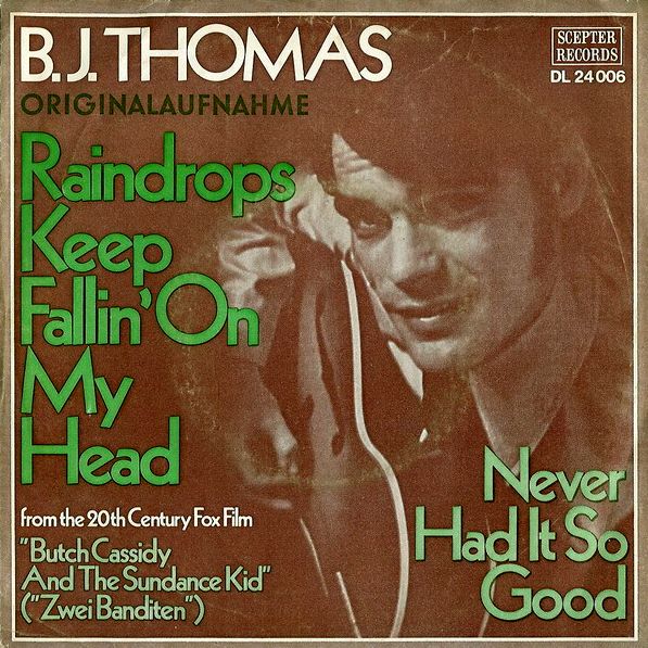 B J Thomas Raindrops Keep Fallin On My Head Dutchcharts Nl