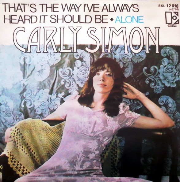Carly Simon That S The Way I Ve Always Heard It Should Be Hitparade Ch carly simon that s the way i ve