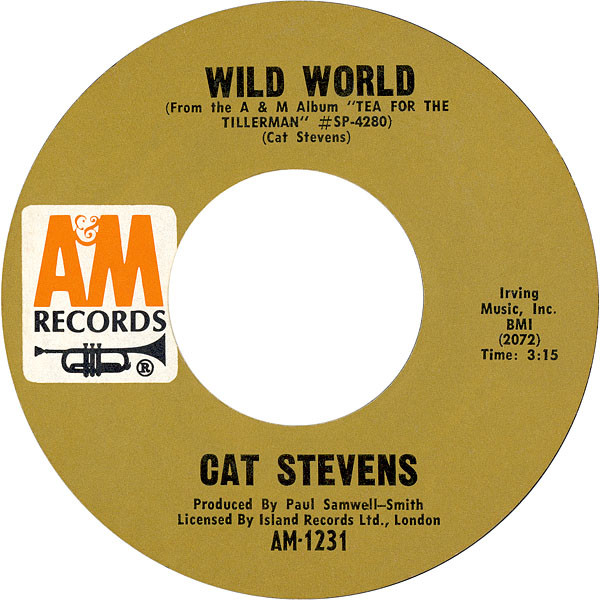 Cat Stevens Wild World Hitparade Ch