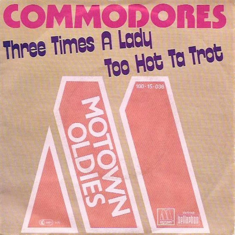 Commodores Three Times A Lady Dutchcharts Nl