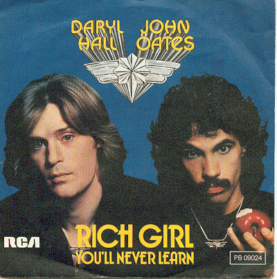 Daryl Hall / John Oates - Rich Girl - dutchcharts.nl
