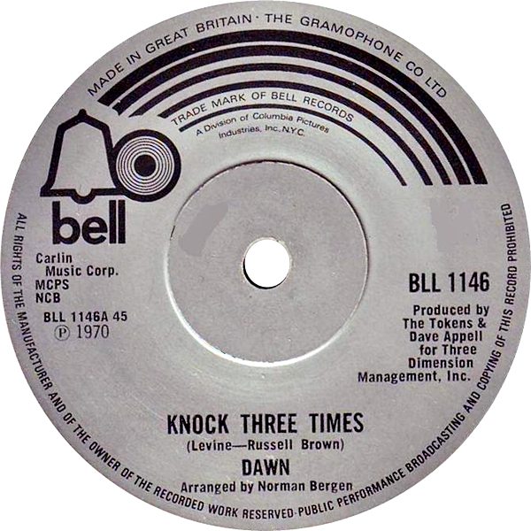 Dawn Knock Three Times Hitparade Ch