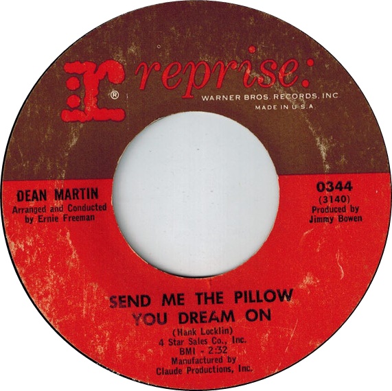Dean Martin Send Me The Pillow Hitparade Ch