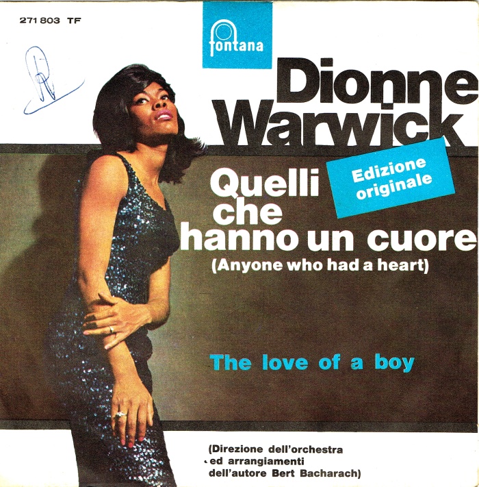 Dionne Warwick Anyone Who Had A Heart Hitparade Ch
