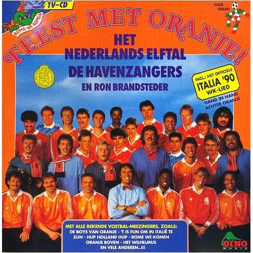 Het Nederlands Elftal De Havenzangers En Ron Brandsteder Feest Met Oranje Dutchcharts Nl