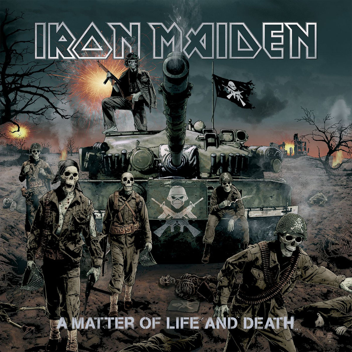 Iron Maiden A Matter Of Life And Death Dutchcharts Nl
