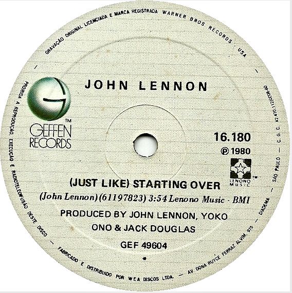 John Lennon Just Like Starting Over Dutchcharts Nl