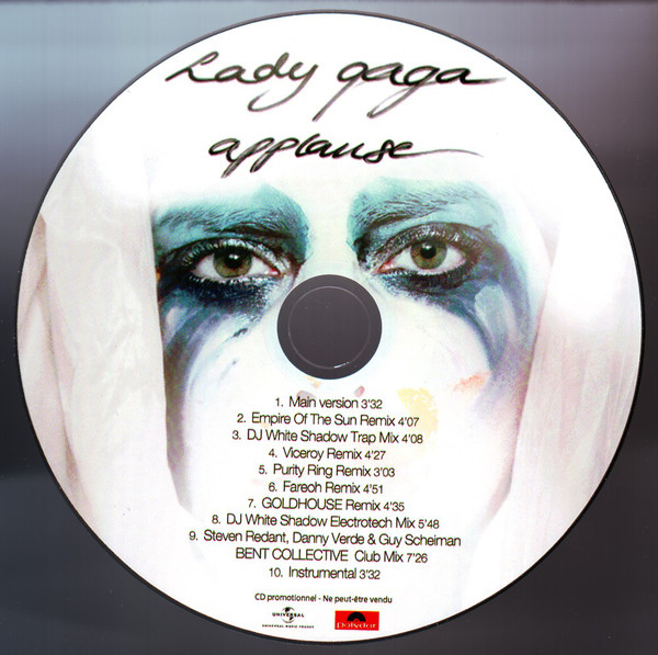 LADY GAGA Applause BTW ピクチャーレコード - 洋楽