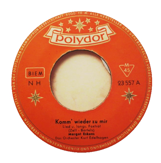 Margot Eskens Komm Wieder Zu Mir Dutchcharts Nl