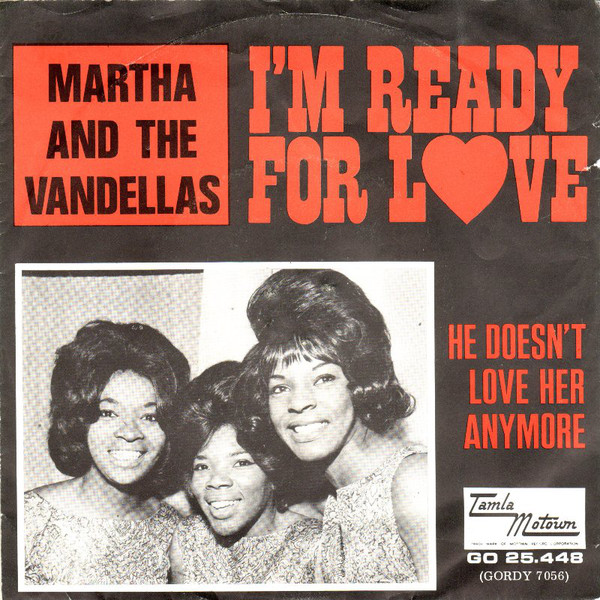 Martha The Vandellas I M Ready For Love Hitparade Ch the vandellas i m ready for love