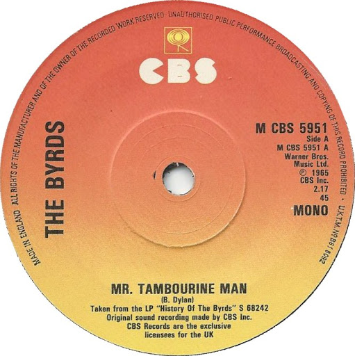 The Byrds Mr Tambourine Man Austriancharts At