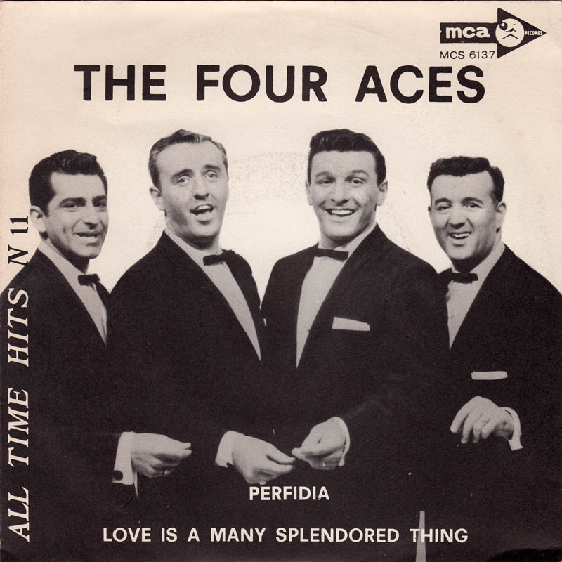 The Four Aces Love Is A Many Splendored Thing Hitparade Ch