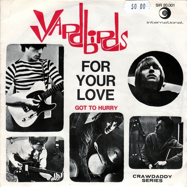 The Yardbirds For Your Love Dutchcharts Nl