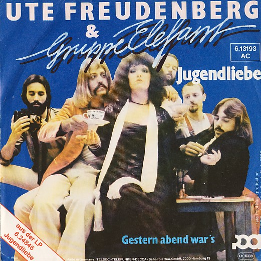 Ute Freudenberg Gruppe Elefant Jugendliebe Hitparade Ch ute freudenberg gruppe elefant
