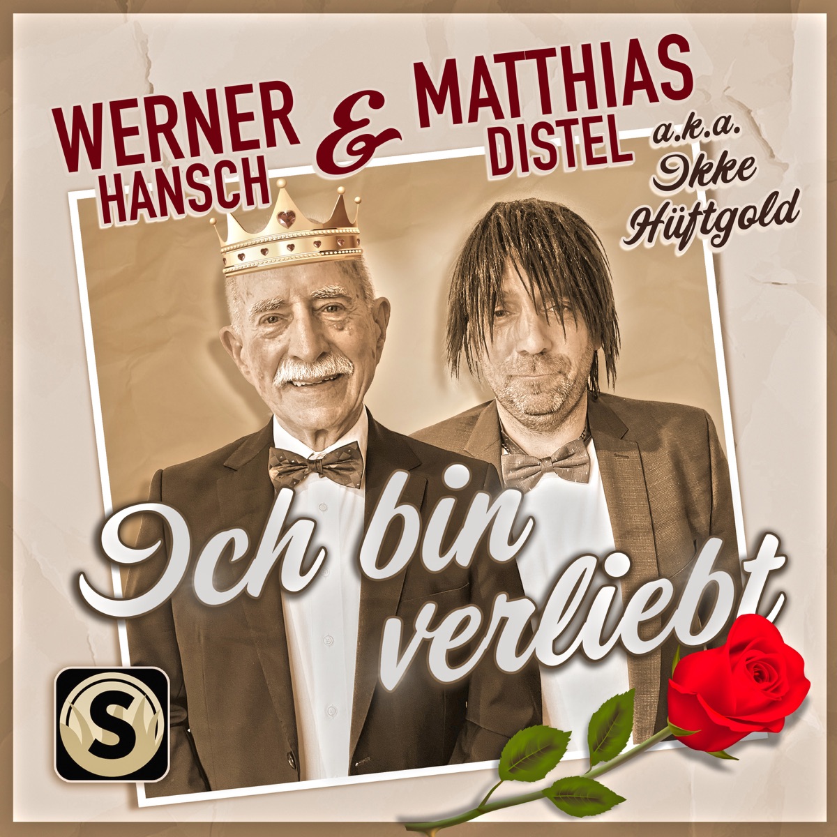 Werner Hansch Matthias Distel A K A Ikke Huftgold Ich Bin Verliebt Austriancharts At